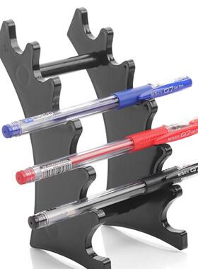 Wholesale Plastic Transparent 6 Slot Pencil Pen Spoon Jewelr