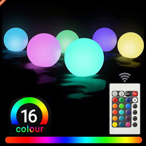 Floating Pool Lights RGB Color Changing LED Ball Lights IP67