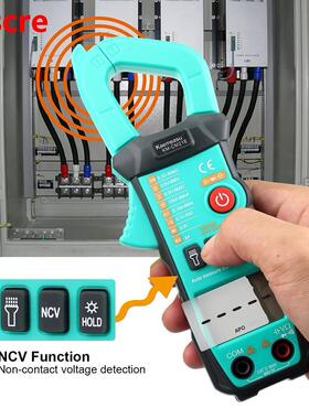 Digital Amper Clamp Meter Multimeter Current Clamp Pincers V