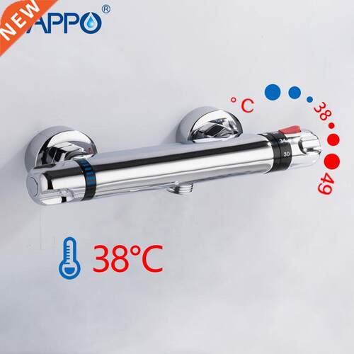 Shower Faucets bath mxer wth thermostat wall mounted show