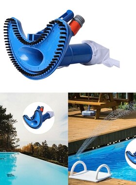 Jet Vacuum Brush Pool Vacuum Head Set Cleaning Tool Cleaner