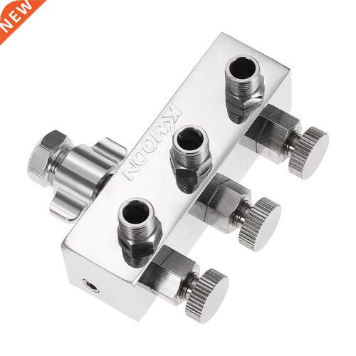 KKMOOM High-quality -Way Airbrush Air Hose Splitter aerogra