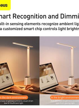Baseus LED Desk Lamp Smart aptive Brightness Eye Protect S