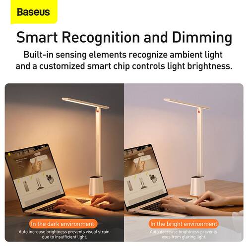 Baseus LED Desk Lamp Smart aptive Brightness Eye Protect S