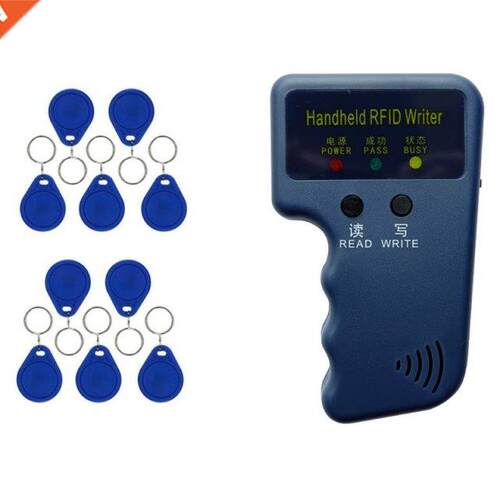 Waterproof Handheld 125khz Duplcator Key Coper Reader Wrt