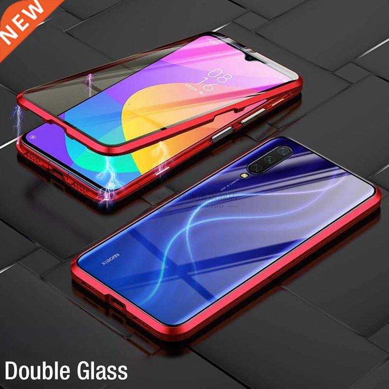 *Double Sded Magnetc Metal Case Redm Note 8T 8 7 K20 Pro