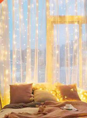 m Waterproof LED Fairy Lights Garland Curtain Lamp String L
