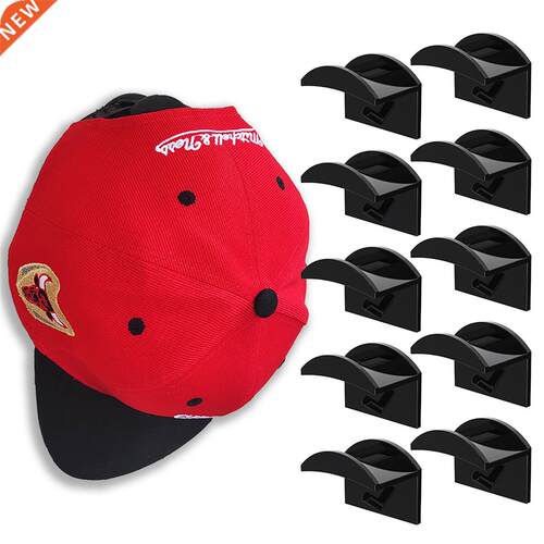 50-10Pcs Baseball Cap Rack Hat Holder Rack Organizer Storage