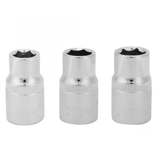 11/12/13mm Metric Hex Socket Chrome Vanadium Steel Bolt Nut