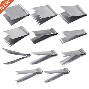 449C Stainless Steel Walnut Clip Cake Bun Decorating Tool Ba