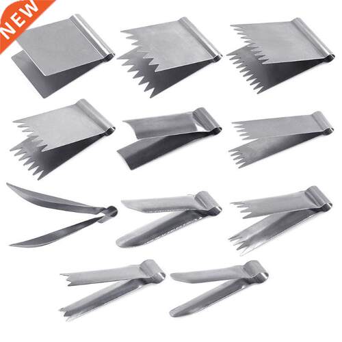 449C Stainless Steel Walnut Clip Cake Bun Decorating Tool Ba
