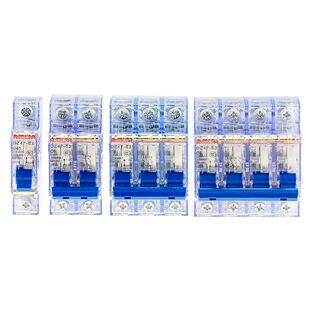 1PCS Transparent DZ47-63 1P 2P 3P 4Pin DC 6A 10A 16A 20A 25A