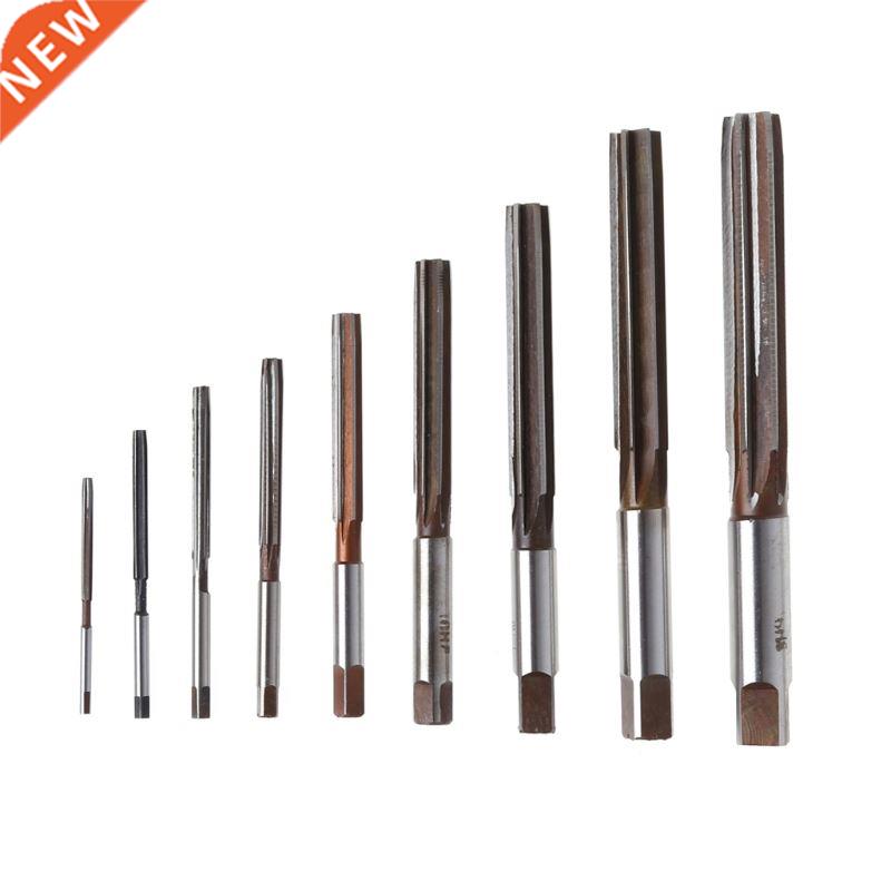 9 Pcs 3mm-16mm H8 Chucking Cutter Straight Shank HSS Machine