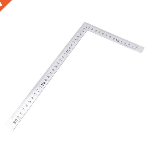 Stainless Steel 15x0cm 90 Degree Angle Metric Try Mitre Squ