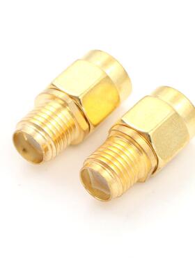 2 Pieces RF SMA Connector RP SMA Female to SMA Male Plug Con