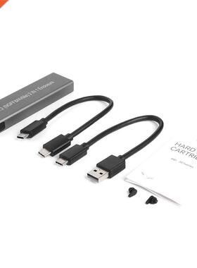 Aluminum M.2 NVME and SATA NGFF Enclosure Dual Protocol Gen