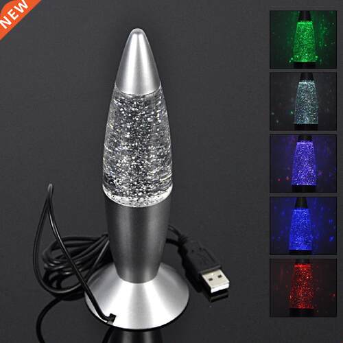 Hot Sale D Rocket Multi Color Changing Lava Lamp RGB LED Gl