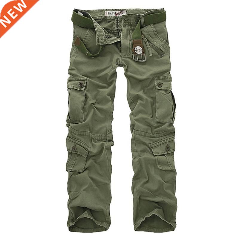 2022 Hot sale free shipping men cargo pants camouflage trou