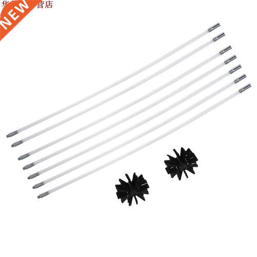 1 ensemble/brosse/brosse tige Nylon brosse tuyau tiges pour