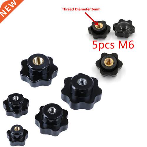 One Or 5pcs M5/6/8/10/12 Thread Star Shaped Head Clamping Nu