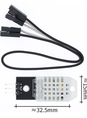 1pcs DHT22 Digital Temperature and Humidity Sensor AM2302 Mo