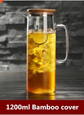 Cd Glass Water Bottle Jar Kettle Transparent Large apacity