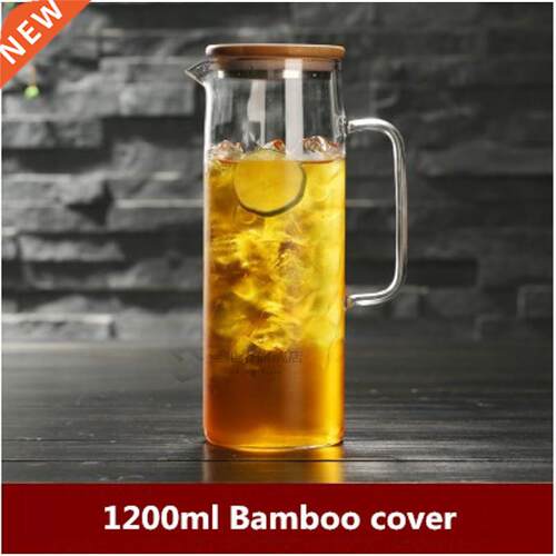 Cd Glass Water Bottle Jar Kettle Transparent Large apacity