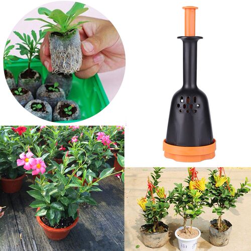 Manual Soil Blocker Plastic Handheld Soil Block Maker Plant