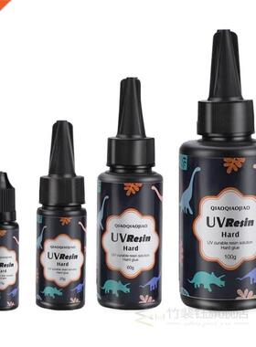 Clear Ultraviet Curing Epoxy Resin Hard UV Glue Sar Cure