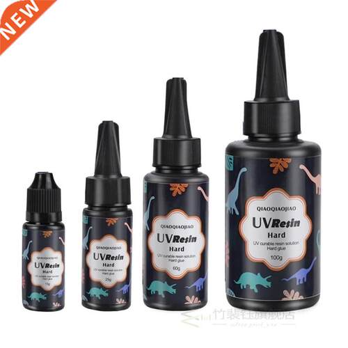 Clear Ultraviet Curing Epoxy Resin Hard UV Glue Sar Cure