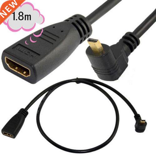 UP angle Micro HDMI Male to HDMI Female Adapter Convertor Sh
