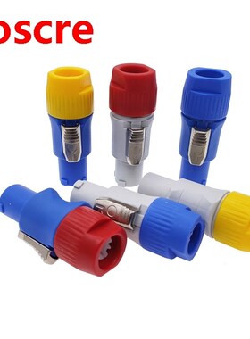 10PCS Powercon Connector 3 pins 20A 250V, NAC3FCA NAC3FCB, P