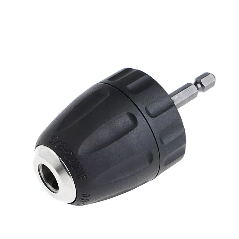0.8-10mm Keyless Drill Chuck Converter 3/8