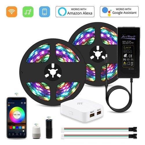 WS2811 5050 30LED/M DC12V RGB Dream full color LED Strip Lig