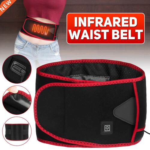 Electric Heating Waist Pad Waist Warmer Corset Belt Women Pe