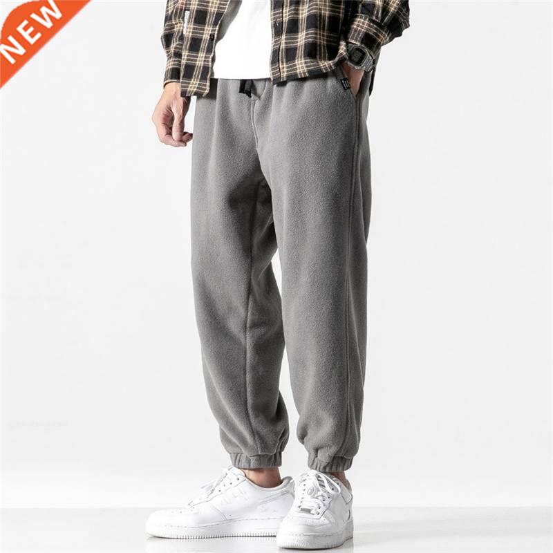 New Loose Jogging Pants Men New Fashion Fleece Autumn Winte