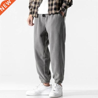 New Loose Jogging Pants Men New Fashion Fleece Autumn Winte