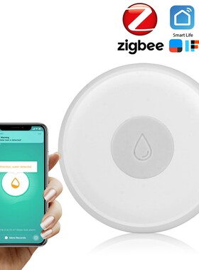 Zigbee Smart Home Water Leak Sensor Wireless Flooding Detect