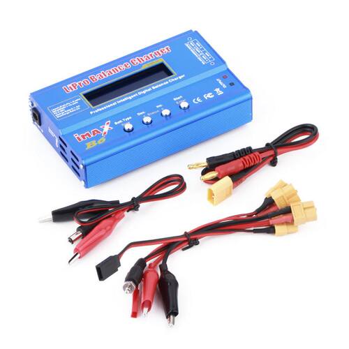 80W 1-6 Cells XT60 LiPo Battery Balance Charger Wholesale