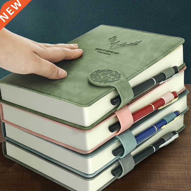 A5 Journal Notebook 200 Pages Retro Planner Office Work Busi