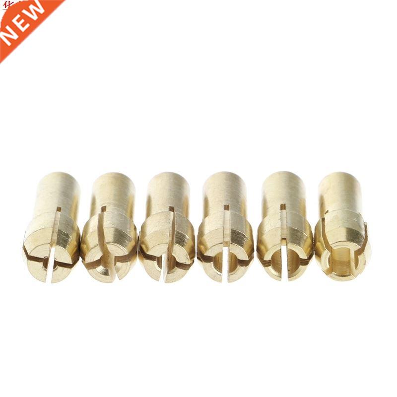 7Pcs Brass Collet 1.0/1.6/2.0/2.4/3.0/3.2 + Check M8*0.75 Fi