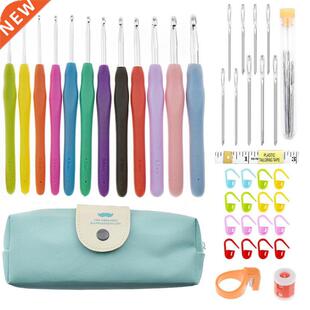 DIY Apparel Needlework Storage Crochet Hooks Set Smooth Touc