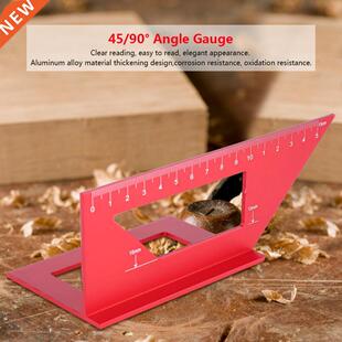 Weldng Angle Gauge Edge Alumnum Alloy Markng 45 And 90 De