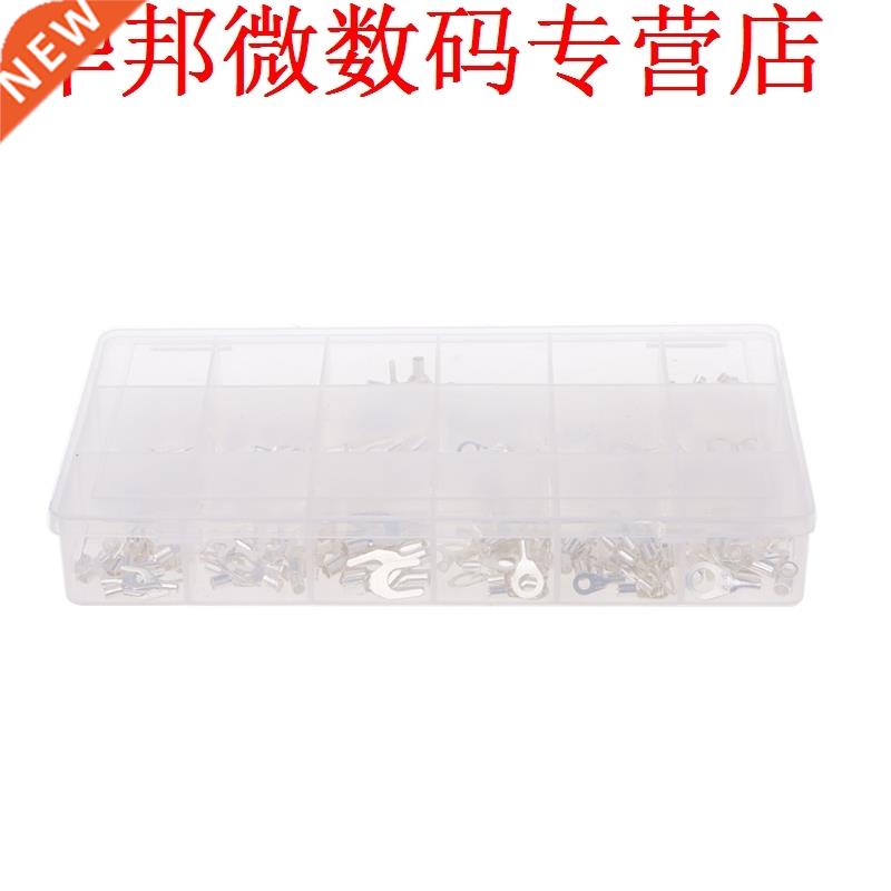 420 Pcs 18 Values Non-Insulated Ring Fork U-type Female Term