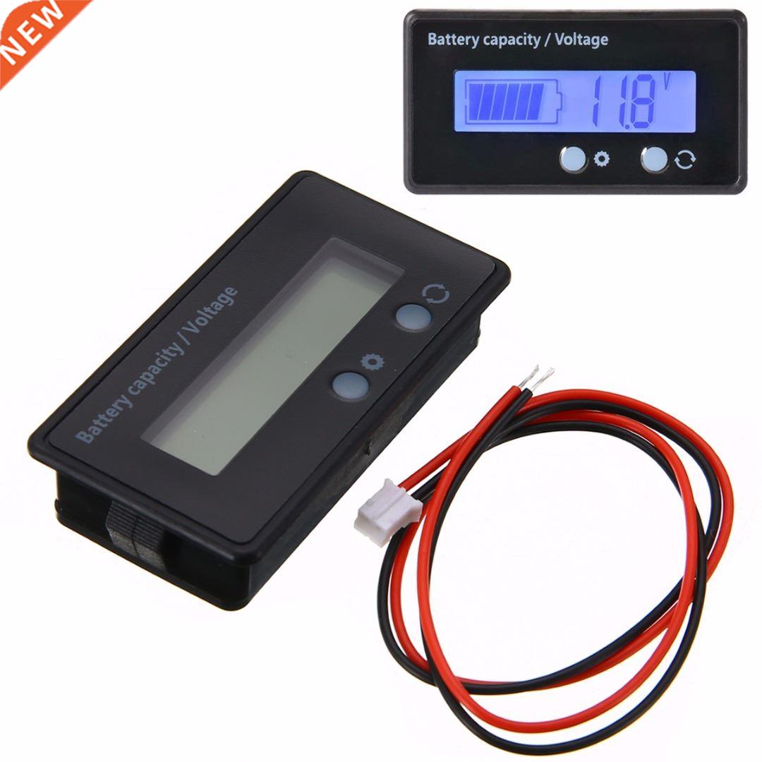 Durface Capacity Indicator Blue LCD Display Lead-Acid Voltag