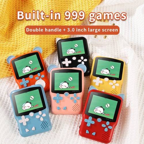 3 inch Handheld Game Consoles Built-in 999 Retro Video Game