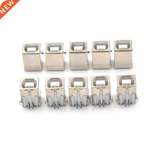 10pcs/lot 90 Degree Type Printer USB Interface BF B USB Data