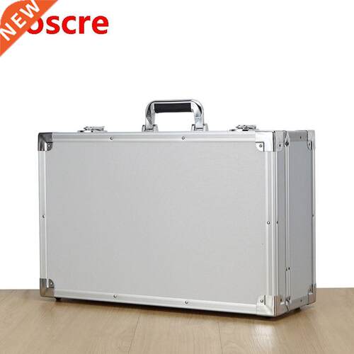 550x350x200mm Portable Tool Box Aluminium Alloy Home Stora
