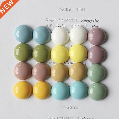 10PCS Cute Round Fridge Magnets Small Colorful Refrigerator