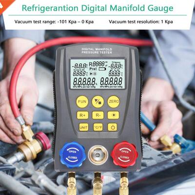 Manifold gauge Air Conditioner Refrigerant Leak Manifold HVA
